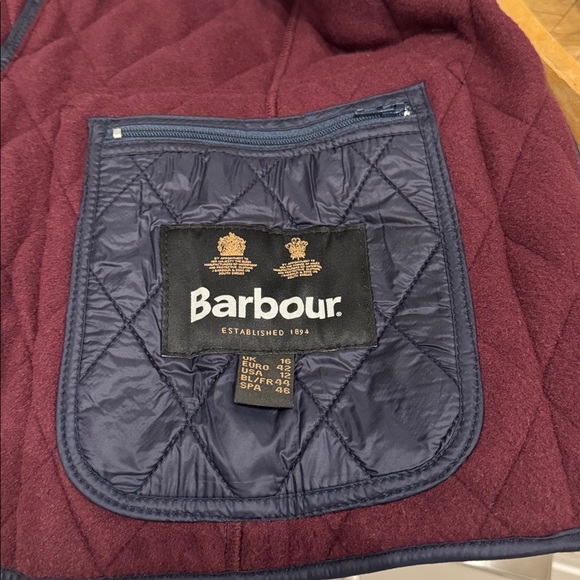 Barbour X Jefferson Bourbon Women’s Vest - NWT - Picture 9 of 14